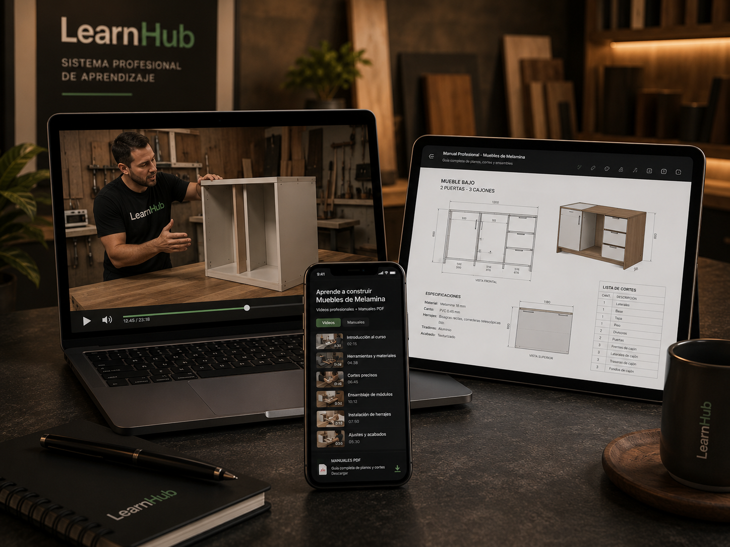 Método Melamina Pro | Aprendé a fabricar muebles en melamina desde cero